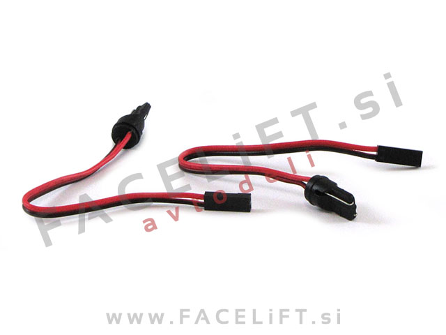 Mini Clubman Cooper One / R56 R57 R58 R59 (07-15) / LED osvetlitev registrske tablice z ohišjem