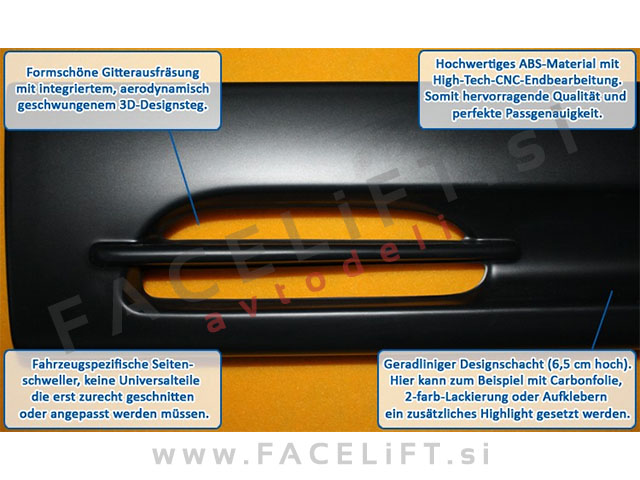 VW Golf 4 / 1J (97-03) / pragovi / GT-Race