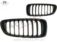 BMW 4 F32 F33 F36 13- ledvičke M-Performance izgled črne (sijaj)