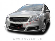 Opel Zafira B 05-08 maska OPC izgled črna (mat)