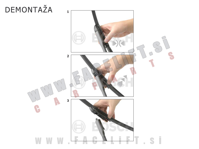 Brisalne metlice Bosch Aerotwin A965S