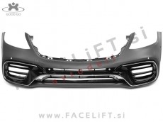 Mercedes S W222 17-20 sprednji odbijač AMG S63 izgled PDC