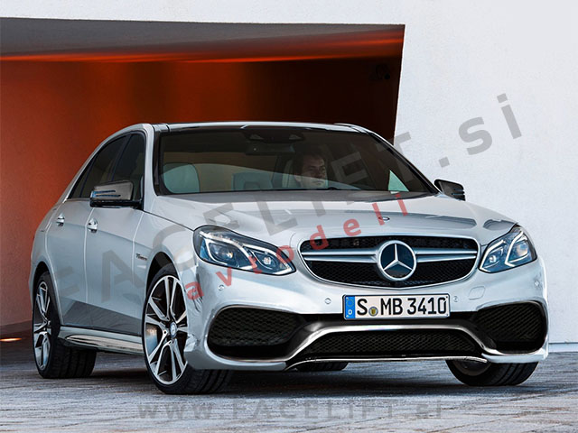 Mercedes E / W212 (13-16) / sprednji odbijač / AMG E63 / PDC