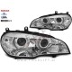BMW X5 E70 06-10 bi-xenon žarometi DRL AFS