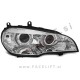 BMW X5 E70 06-10 bi-xenon žarometi DRL AFS
