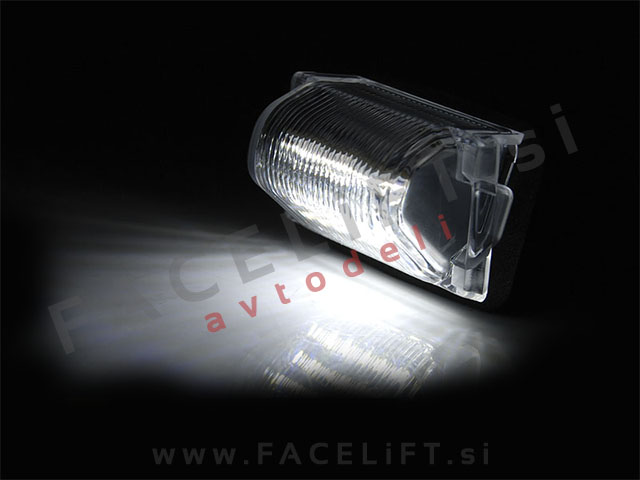 Mazda CX-9 06-16 LED osvetlitev registrske tablice z ohišjem