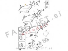 Opel Astra H 07-12 žaromet desni Opel Astra H 07-12 žaromet desni