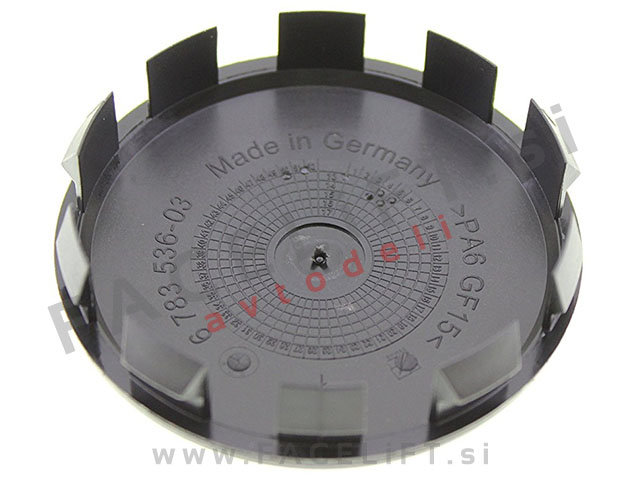 BMW emblemi za platišča 68mm karbon