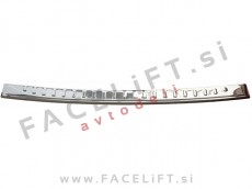 VW Passat B8 Limuzina 14- zaščita zadnjega odbijača kromirana (sijaj)