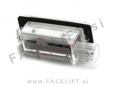 Dacia Renault / LED osvetlitev registrske tablice z ohišjem