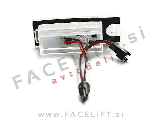 Volvo S60 00-10 LED osvetlitev registrske tablice z ohišjem
