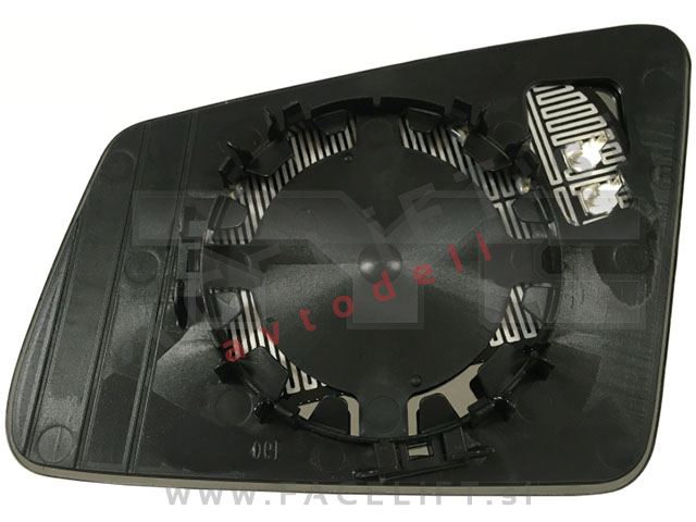 Mercedes ML W166 11-15 steklo ogledala desno