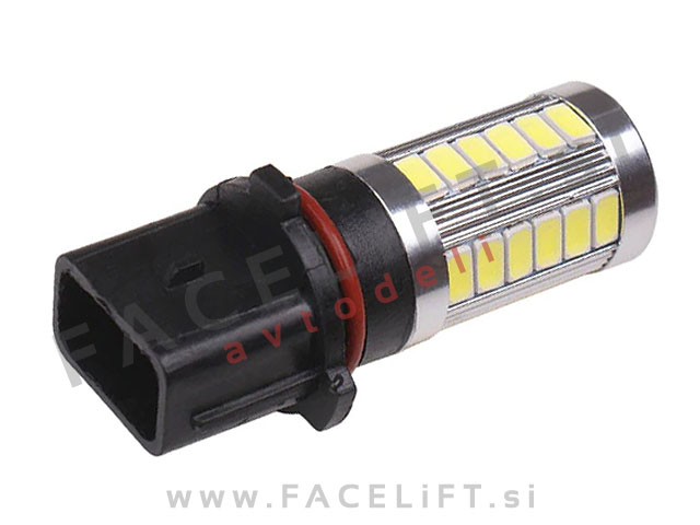 LED žarnica P13W (PG18.5d-1) 33x LED (4014) 500lm 12V