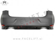 VW Golf 7 Hackback 12-17 zadnji odbijač R-Line izgled