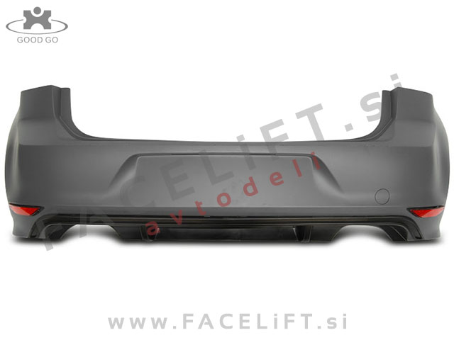 VW Golf 7 Hackback 12-17 zadnji odbijač R-Line izgled