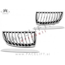 BMW 3 / E90 E91 (05-08) / ledvičke / kromirane (sijaj)