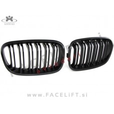 BMW 1 F20 F21 11-15 ledvičke M1 izgled črne (mat)