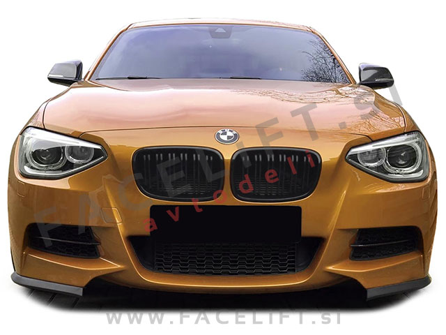 BMW 1 F20 F21 11-15 ledvičke M1 izgled črne (mat)