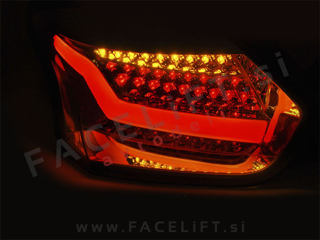 Ford Focus 3 14-18 zadnje LED luči DTS Ford Focus 3 14-18 zadnje LED luči DTS