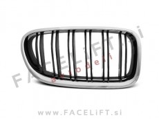 BMW 5 F10 F11 10-17 ledvičke M5 izgled kromirane črne (sijaj)