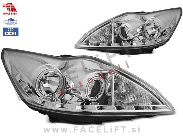Ford Focus 2 / (08-10) / žarometi / CCFL