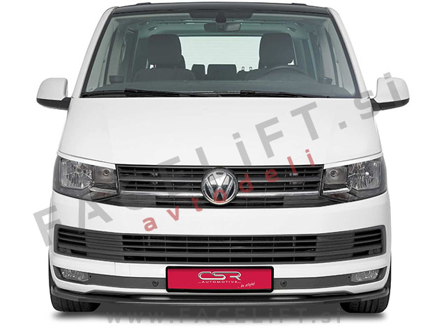 VW T6 15-19 podaljšek sprednjega odbijača črni (mat) VW T6 15-19 podaljšek sprednjega odbijača črni (mat)