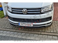 VW T6 15-21 podaljšek sprednjega odbijača IN-Tuning črni sijaj