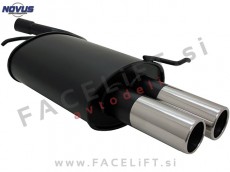 Audi A4 / B6 8E (00-04) / športni izpušni lonec / 2x 76mm Audi A4 / B6 8E (00-04) / športni izpušni lonec / 2x 76mm