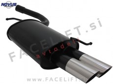 Audi A4 / B6 8E (00-04) / športni izpušni lonec / 2x 76mm / MS-Design Audi A4 / B6 8E (00-04) / športni izpušni lonec / 2x 76mm / MS-Design