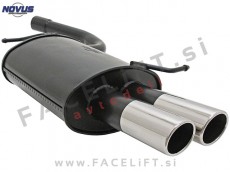 Audi A4 / B6 8E (00-04) / športni izpušni lonec / 2x 76mm / SR-Design Audi A4 / B6 8E (00-04) / športni izpušni lonec / 2x 76mm / SR-Design