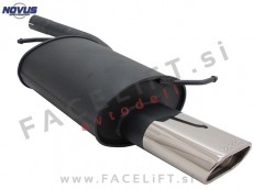 Audi A4 / B6 8E (00-04) / športni izpušni lonec / 1x 135x75mm Audi A4 / B6 8E (00-04) / športni izpušni lonec / 1x 135x75mm