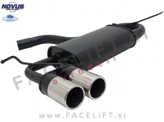 VW Golf 5 GTI 03-08 športni izpušni lonec 2x 76mm