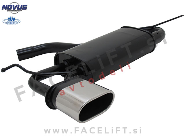 VW Golf 5 GTI / 1K (03-08) / športni izpušni lonec / 1x 135x75mm