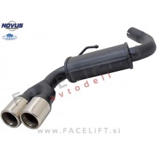 BMW 1 E87 04-11 športni izpušni lonec 2x 76mm