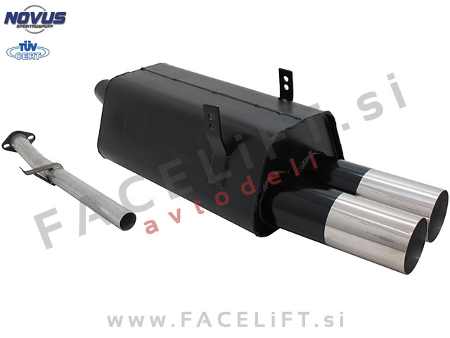 BMW 3 E36 90-99 športni izpušni lonec 2x 90mm RL-Design BMW 3 E36 90-99 športni izpušni lonec 2x 90mm RL-Design