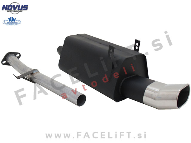 BMW 3 E36 90-99 športni izpušni lonec 1x 135x75mm DTM BMW 3 E36 90-99 športni izpušni lonec 1x 135x75mm DTM