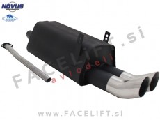 BMW 3 E36 90-99 športni izpušni lonec 2x 76mm DTM BMW 3 E36 90-99 športni izpušni lonec 2x 76mm DTM