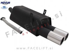 BMW 3 E36 90-99 športni izpušni lonec 2x 90mm