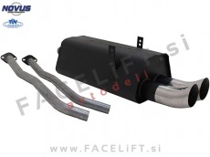 BMW 3 / E36 (90-99) / športni izpušni lonec / 2x 76mm / DTM BMW 3 / E36 (90-99) / športni izpušni lonec / 2x 76mm / DTM
