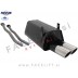BMW 3 / E36 (90-99) / športni izpušni lonec / 2x 76mm / SR-Design