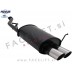 BMW 3 E36 Compact 94-00 športni izpušni lonec 2x 76mm MS-Design