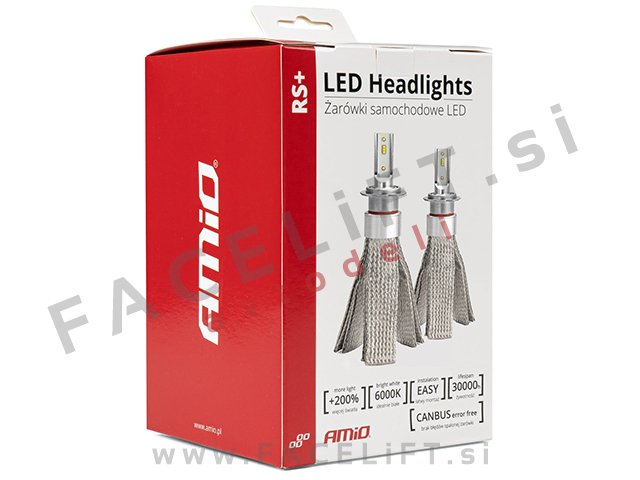 LED kit H7 RS+ 50W 7000lm CANBUS 12V 24V