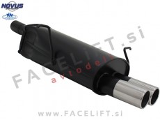 BMW 3 E46 98-07 športni izpušni lonec 2x 76mm BMW 3 E46 98-07 športni izpušni lonec 2x 76mm