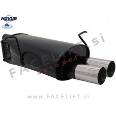 BMW 3 E46 98-07 športni izpušni lonec 2x 76mm RL-Design BMW 3 E46 98-07 športni izpušni lonec 2x 76mm RL-Design