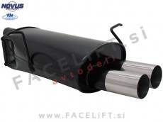 BMW 3 E46 98-07 športni izpušni lonec 2x 76mm RL-Design BMW 3 E46 98-07 športni izpušni lonec 2x 76mm RL-Design