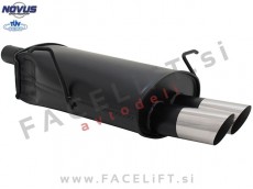 BMW 3 E46 98-07 športni izpušni lonec 2x 76mm MS-Design BMW 3 E46 98-07 športni izpušni lonec 2x 76mm MS-Design