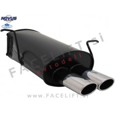 BMW 3 E46 98-07 športni izpušni lonec 2x 85/58mm AM-Design BMW 3 E46 98-07 športni izpušni lonec 2x 85/58mm AM-Design
