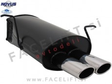 BMW 3 E46 98-07 športni izpušni lonec 2x 85/58mm AM-Design BMW 3 E46 98-07 športni izpušni lonec 2x 85/58mm AM-Design