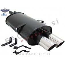 BMW 3 E46 98-07 športni izpušni lonec 2x 76mm MS-Design BMW 3 E46 98-07 športni izpušni lonec 2x 76mm MS-Design
