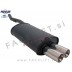 BMW 3 E46 Limuzina Karavan 98-05 športni izpušni lonec 2x 76mm